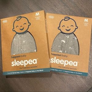 SLEEPEA HAPPIEST BABY SWADDLE ORGANIC COTTON